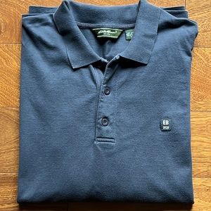 Eddie Bauer - Mens Long Sleeve Polo